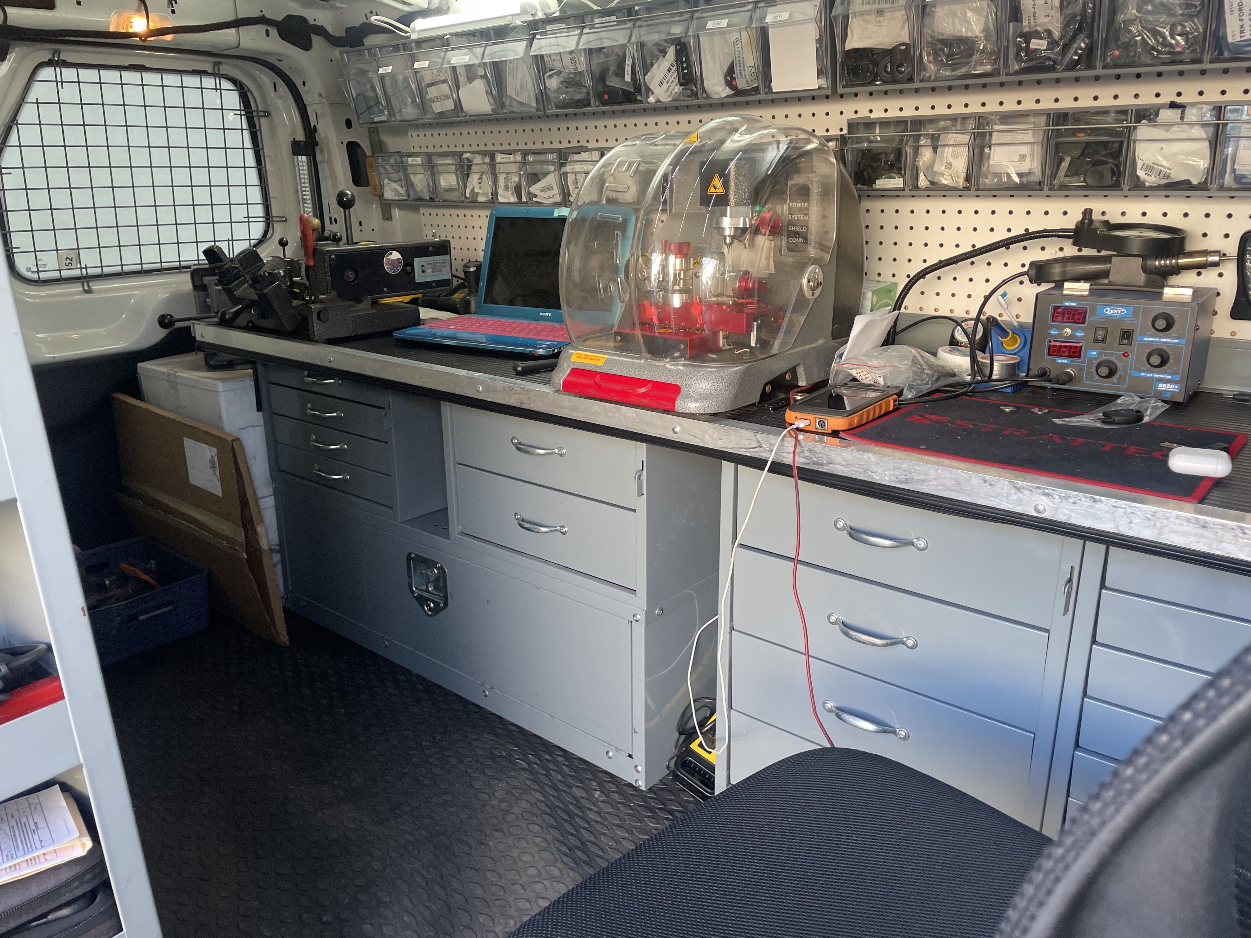 Technicians working